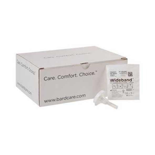 Male External Catheter Wide Band Self-Adhesive Band Silicone Medium 36302 Each/1 36302 BARD MEDICAL DIVISION 617691_EA