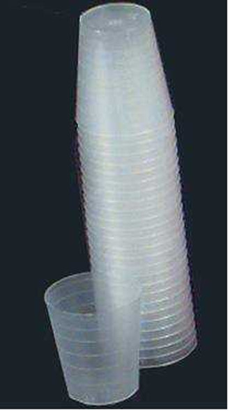 Graduated Medicine Cup Narrow 1 oz. Clear Plastic Disposable 5165-01 Case/4800 Jan-65 HEALTH CARE LOGISTICS, INC. 605146_CS