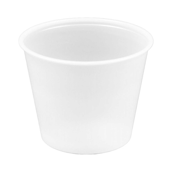 Souffle Cup Solo 5.5 oz. Translucent Plastic / Polystyrene Disposable P550N Case/2500 P550N SOLO/SWEETHEART CUP COMPANY 973291_CS