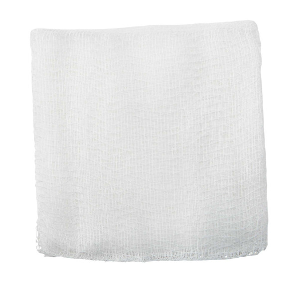 Gauze Sponge McKesson Cotton Gauze 12-Ply 4 X 4 Inch Square NonSterile 44122000 Pack/200 MCK BRAND 440343_BG