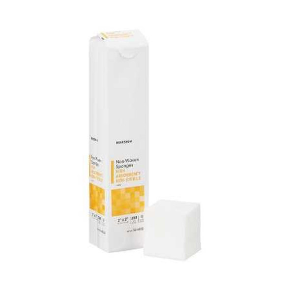 Non-Woven Sponge McKesson Polyester / Rayon 4-Ply 2 X 2 Inch Square NonSterile 16-40224 Case/4000 16-40224 MCK BRAND 482412_CS