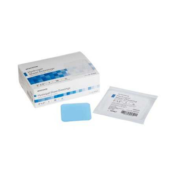 Hydrogel Dressing McKesson 2 X 2 Inch Hydrogel Square Sterile 61-82022 Each/1 61-82022 MCK BRAND 494192_EA