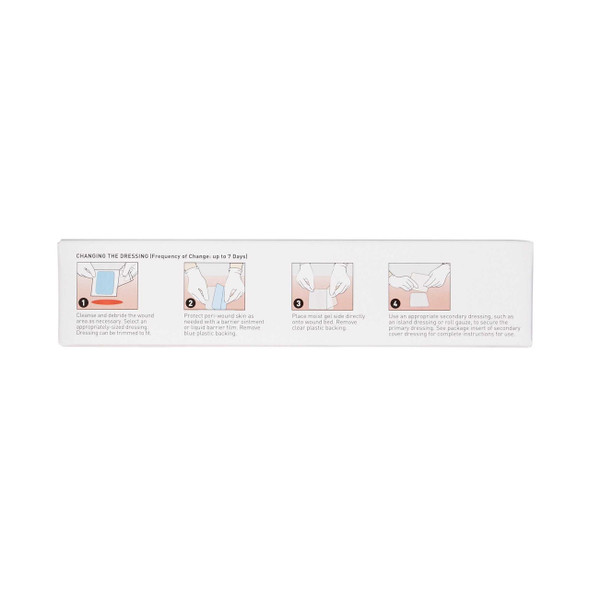 Hydrogel Dressing McKesson 4 X 4 Inch Hydrogel Square Sterile 61-82044 Case/40 61-82044 MCK BRAND 494194_CS