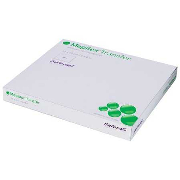 Foam Transfer Dressing Mepilex Transfer 6 X 8 Inch Rectangle Adhesive without Border Sterile 294899 Case/40 294899 MOLNLYCKE HEALTH CARE US LLC 710909_CS