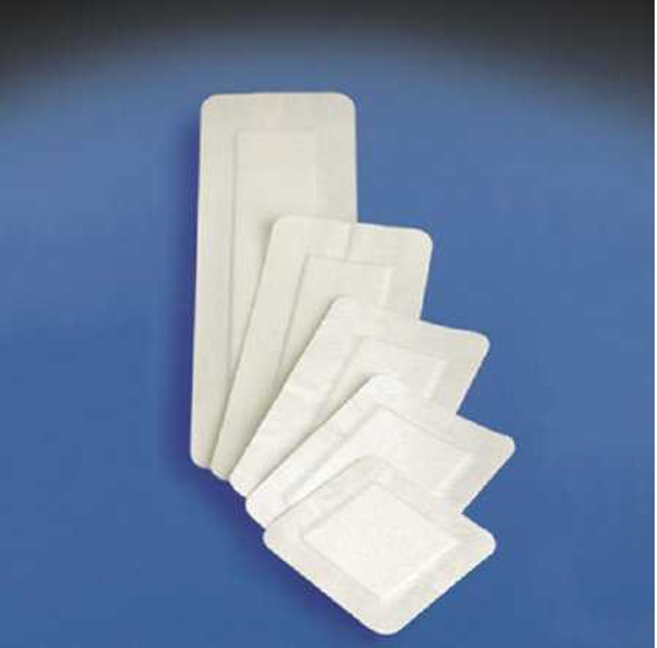 Composite Dressing Covaderm 4 X 4 Inch Fabric 2-1/2 X 2-1/2 Inch Pad Sterile 46-001 Box/25 46-001 DE ROYAL INDUSTRIES 211832_BX