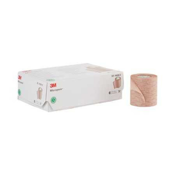 Medical Tape 3M Micropore Skin Friendly Paper 2 Inch X 10 Yard NonSterile 1533-2 Each/1 1533-2 3M 5997_EA