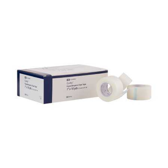 Medical Tape Curity Plastic 1 Inch X 10 Yard NonSterile 8534C Box/12 8534C KENDALL HEALTHCARE PROD INC. 696192_BX