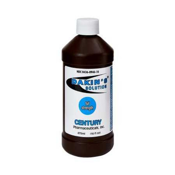 Wound Antimicrobial Cleanser Dakin s Full Strength 16 oz. Bottle 3269404 Each/1 3269404 US PHARMACEUTICAL DIVISION/MCK 479746_EA