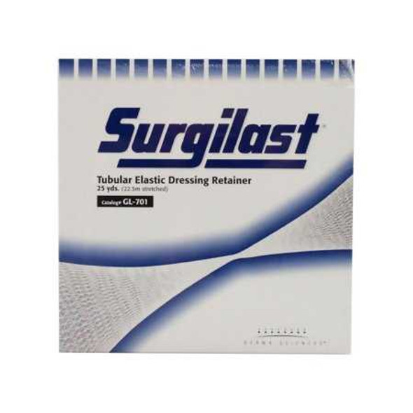 Elastic Net Retainer Dressing Surgilast® Tubular Elastic 25 Yard Size 1 White Finger / Toe / Wrist NonSterile GL701 Roll of 1 GL701 Surgilast® 450913_RL