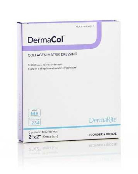DRSG WND DERMACOL 2X2" 10EA/BX DERMARITE 00302E Each/1 00302E DERMARITE INDUSTRIES LLC 825656_EA