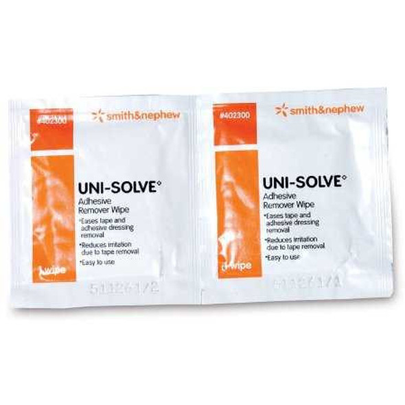 Adhesive Remover UniSolve Wipe 402300 Case/1000 402300 UNITED / SMITH & NEPHEW 96852_CS