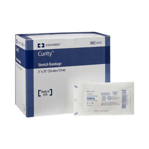 Conforming Bandage Curity Cotton / Polyester 1-Ply 3 X 75 Inch Roll Sterile 2232 Case/96 2232 KENDALL HEALTHCARE PROD INC. 188587_CS