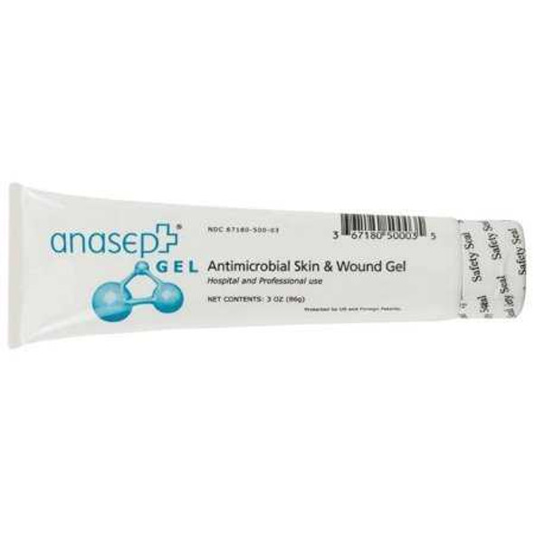 Antimicrobial Wound Gel Anasept 3 0z. 5003G Case/12 5003G ANACAPA TECHNOLOGIES INC. 738730_CS