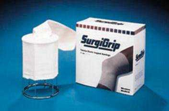 Tubular Support Bandage Surgigrip 4-1/2 Inch X 11 Yard 8-12 mm Hg Pull On White NonSterile GLG10 Each/1 GLG10 DERMA SCIENCES/MED SURG. 282647_EA