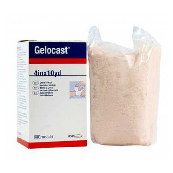 Unna Boot Gelocast 4 Inch X 10 Yard Cotton NonSterile 01053 Case/12 1053 BEIERSDORF/JOBST, INC 46021_CS