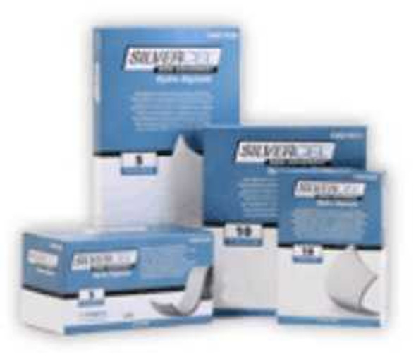 Silver Alginate Dressing Silvercel™ Non-Adherent 4 x 8 Inch Rectangle Sterile 900408 Case of 25 900408 Silvercel™ Non-Adherent 706653_CS