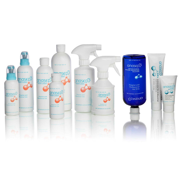 Wound Cleanser Anasept 15 oz. Flip Top Bottle 4016C Case/12 4016C ANACAPA TECHNOLOGIES INC. 738863_CS