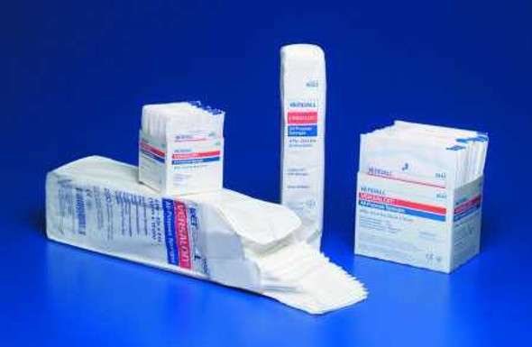 Non-Woven Sponge Curity Polyester / Rayon 4-Ply 4 X 4 Inch Square Sterile 8047 Case/160 8047 KENDALL HEALTHCARE PROD INC. 401591_CS