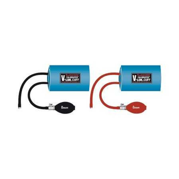 Cuff Inflation Kit Calibrated V-Lok Adult Arm Medium Polyester 1820 Each/1 1820 W.A. BAUM COMPANY 29027_EA