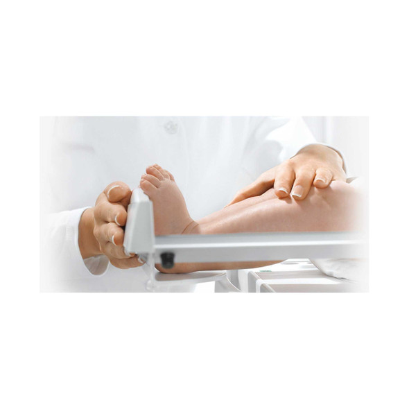 Pediatric Baby Scale Mobile seca 334 Digital LCD 44 lbs. White AA Batteries Standard or AC Adapter available for purchase seca 400 3341321008 Each/1 3341321008 SECA CORPORATION 682850_EA