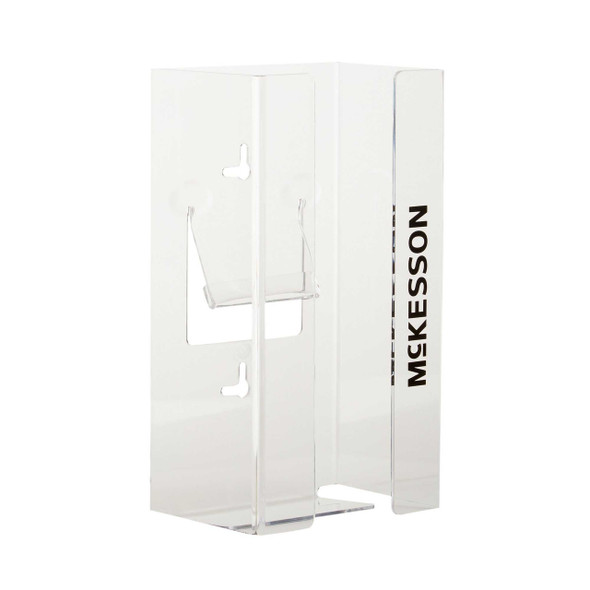 Glove Box Holder McKesson Horizontal or Vertical Mount 1-Box Clear 4 X 5-1/2 X 10 Inch Plastic 16-6534 Each/1 16-6534 MCK BRAND 464711_EA