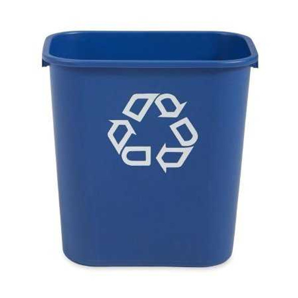 Recycling Container Brute 28-1/8 Quart Blue Open Top Rectangular FG295673BLUE Each/1 FG295673BLUE SAALFELD REDISTRIBUTION 725028_EA