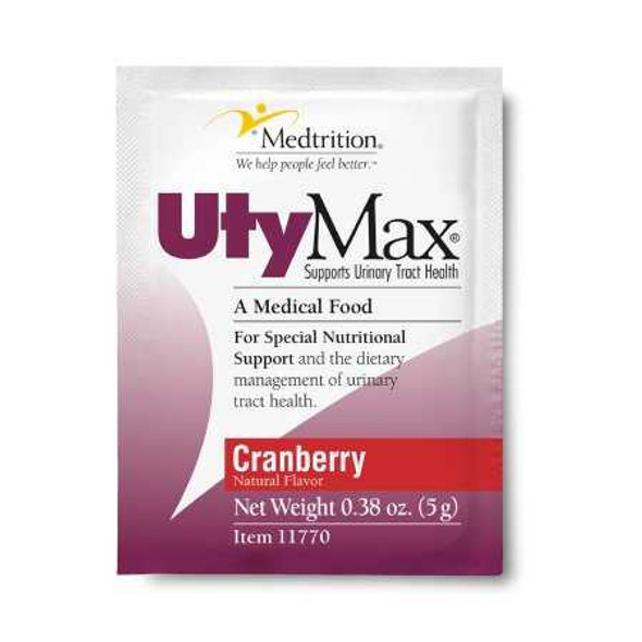 Urinary Health Supplement UtyMax CranMax Cranberry 5 Gram Individual Packet Powder 11770 Case/60 11770 NATIONAL NUTRITION 766877_CS
