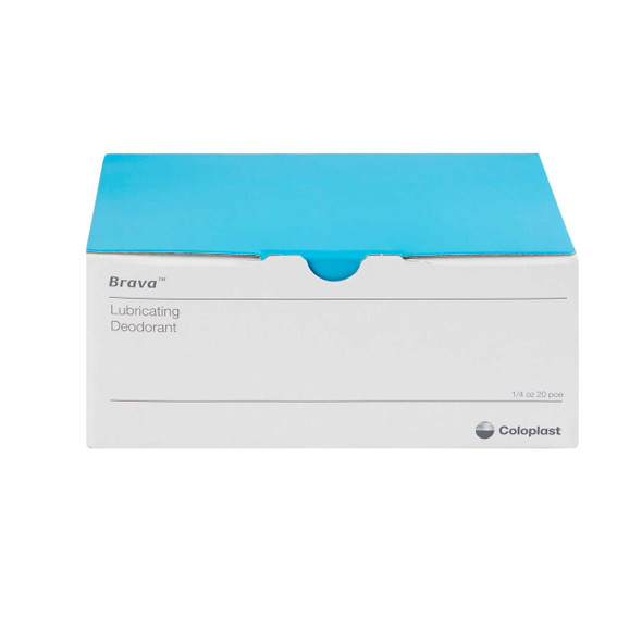 Lurbicating Deodorant Brava 0.27 oz. Packet 12060 Box/20 12060 COLOPLAST INCORPORATED 830149_BX