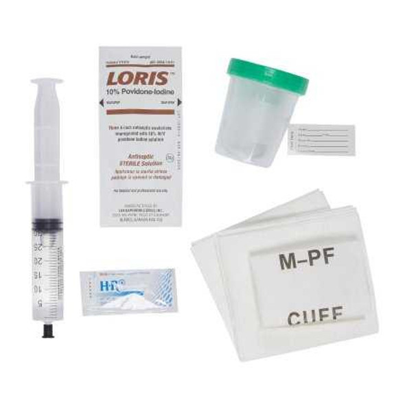 Indwelling Catheter Tray McKesson Foley Without Catheter Without Balloon 16-234 Each/1 16-234 MCK BRAND 1013336_EA