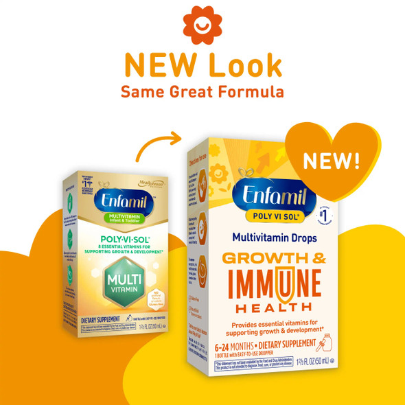 Pediatric Multivitamin Supplement Poly·Vi·Sol® Vitamin A 1500 IU Strength Oral Drops 1.67 oz. Unflavored 00087040203 Pack of 1 1344761 Poly·Vi·Sol® 793520_EA