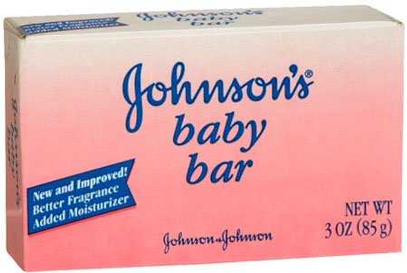 Baby Soap Johnsons Bar 3 oz. Individually Wrapped Scented 1893023 Each/1 1893023 US PHARMACEUTICAL DIVISION/MCK 762016_EA