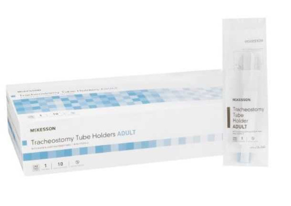 Tracheostomy Tube Holder McKesson One Size Adult 16-240 Pack of 1 16-240 McKesson 512425_EA