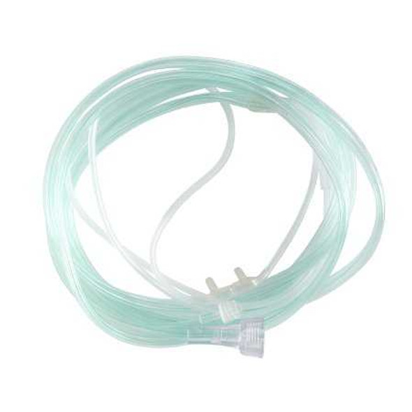 ETCO2 Nasal Sampling Cannula with O2 ETCO2 Sampling / Simultaneous O2 McKesson Brand Adult Curved Prong / NonFlared Tip 16-0503 Case/25 MCK BRAND 999489_CS