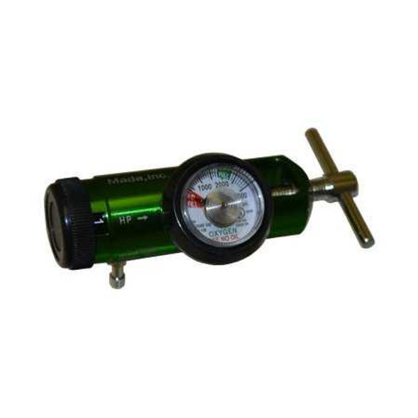 Mini Oxygen Regulator Click-Style 1/2 - 15 LPM M1935-15GB Each/1 M1935-15GB MADA MEDICAL 654081_EA