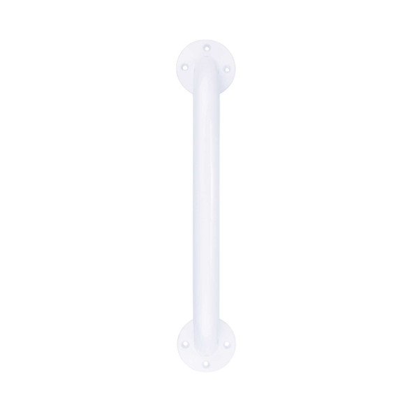 Wall Grab Bar McKesson 12 Inch White Steel 146-RTL12012 Each/1 MCK BRAND 1065235_EA