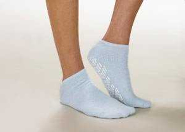 Slipper Socks Care-Steps Adult X-Large Gray Ankle High 80107 Pair/1 ALBAHEALTH PRODUCTS 962572_PR
