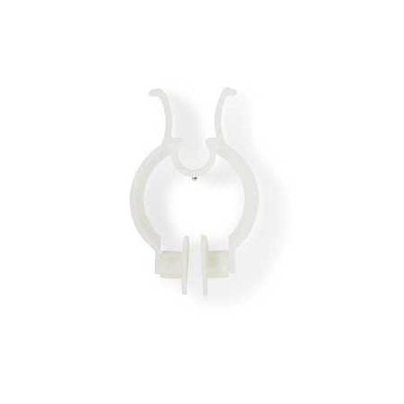 Nose Clip McKesson Rubber Disposable White Plastic For Spirometry 16-MCKNCR Case/200 MCK BRAND 1091611_CS