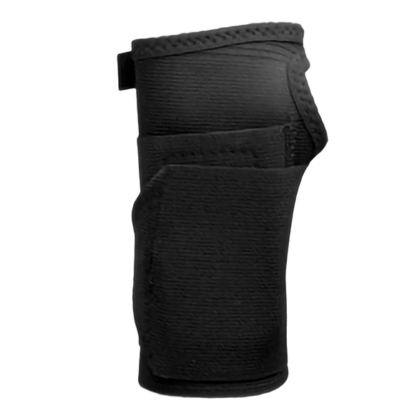 Scott Specialties Wrist Support with Tension Strap Elastic, 3.5'' to 4'' Palm Width, Left Hand, Black, Large, Pack of 1