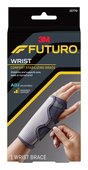 Wrist Brace FUTURO Wrist Black Universal 10770EN Box/12 3M HEALTHCARE (NEXCARE) 794470_BX