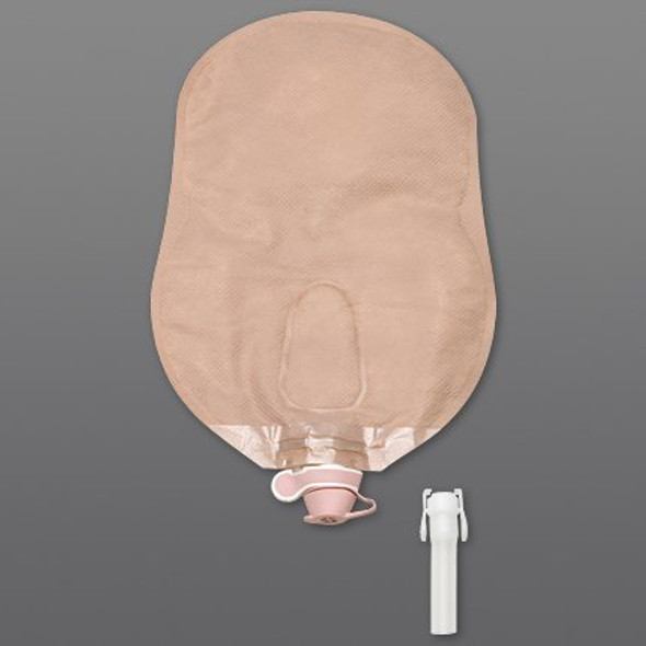 Urostomy Pouch New Image Two-Piece System 9 Inch Length 1-3/4 Inch Stoma Drainable Pre-Cut 18922 Box/10