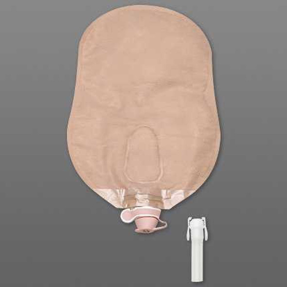 Urostomy Pouch New Image™ Two-Piece System 9 Inch Length Drainable 18922 Box of 10 New Image™ 921713_BX