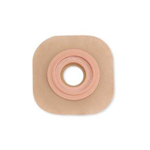 Ostomy Barrier New Image™ CeraPlus™ Precut, Extended Wear Adhesive Tape Borders 57 mm Flange Red Code System 1-1/8 Inch Opening 11505 Box of 5 New Image™ CeraPlus™ 970795_BX