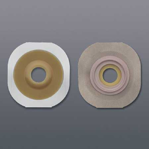 Colostomy Barrier FlexWear Pre-Cut Standard Wear Tape 2-1/4 Inch Flange Red Code Hydrocolloid 1-1/4 Inch Stoma 14506 Box/5 HOLLISTER, INC. 485609_BX