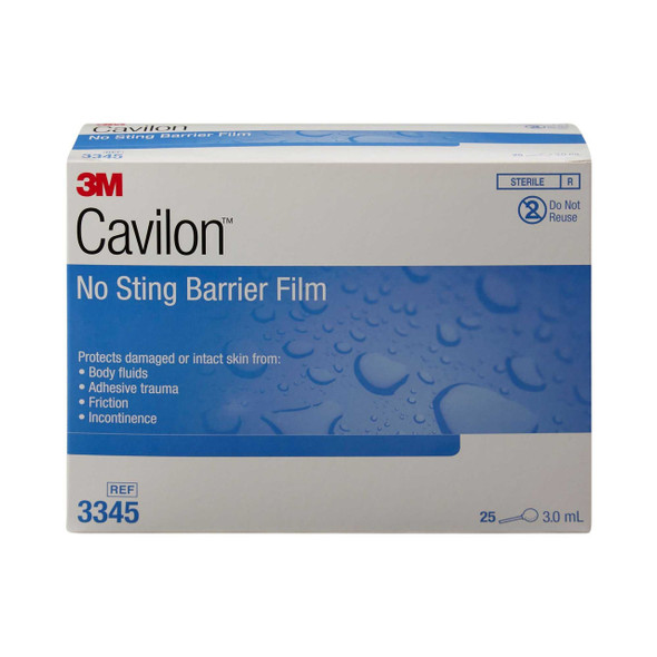 Barrier Film Cavilon 3.0 mL Wand Alcohol Free No Sting 3345 Case/100 3M 292019_CS