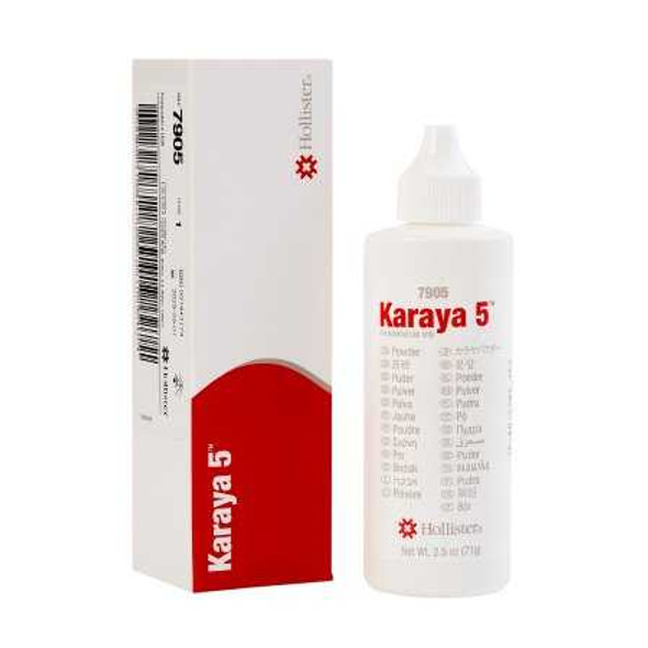 Karaya Barrier Powder Karaya 2-1/2 oz. Puff Bottle 7905 Box/12 HOLLISTER, INC. 55316_BX