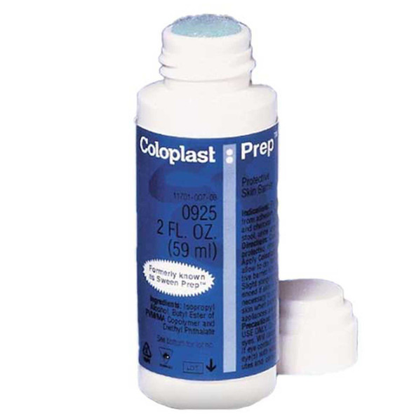 Barrier Film Coloplast Prep 2 oz. Dabber Bottle 925 Case/12 COLOPLAST INCORPORATED 209998_CS
