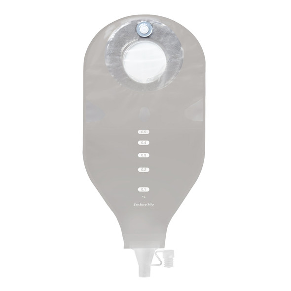 Ileostomy Pouch SenSura Mio Click High Output Two-Piece System 12-1/2 Inch Length, Maxi Drainable 18600 Box of 10