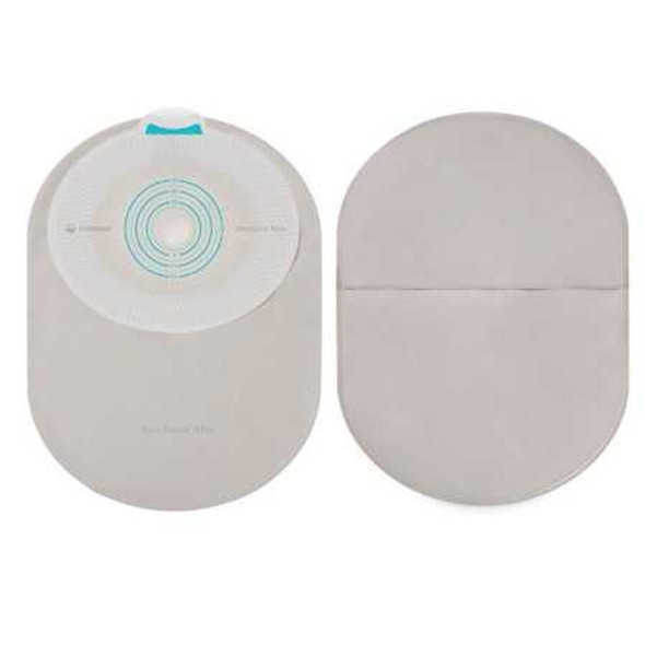 Filtered Ostomy Pouch SenSura Mio One-Piece System Mini 5/8 to 1-3/4 Inch Stoma Closed End Flat Trim To Fit 10870 Box/30 COLOPLAST INCORPORATED 883826_BX