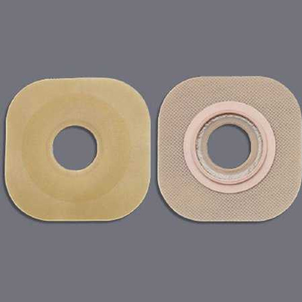 Colostomy Barrier New Image Flextend Pre-Cut Extended Wear Without Tape 2-1/4 Inch Flange Red Code Hydrocolloid 1-3/8 Inch Stoma 16107 Box/5 HOLLISTER, INC. 505955_BX