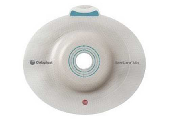 Ostomy Barrier SenSura Mio Click Pre-Cut Standard Wear Elastic 2-Piece 1-1/2 Inch Stoma 16933 Box/5 COLOPLAST INCORPORATED 1006235_BX